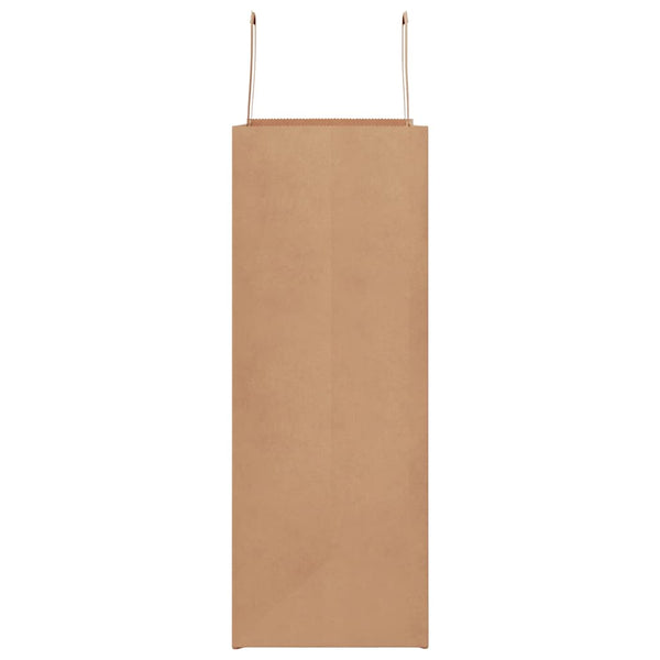 Braune Papiertragetaschen mit Henkel, 250 Stk.