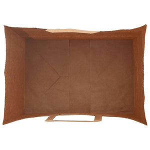 Braune Papiertragetaschen mit Henkeln, 250 Stk.