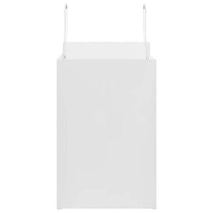 Weiße Papiertragetaschen mit Henkel, 50 Stk. 26x17x25 cm