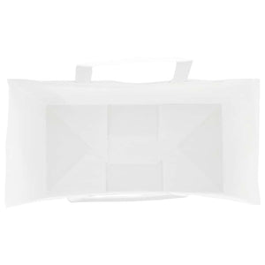 Weiße Papiertragetaschen mit Henkel, 250 Stk. 21x11x31 cm