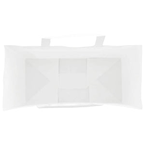 Papiertragetaschen Weiß mit Henkel 26x12x35 cm, 250 Stk.