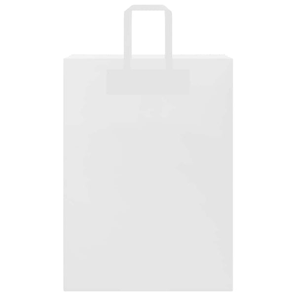 Papiertragetaschen Weiß mit Henkeln 32x17x44 cm - 250 Stk.