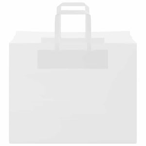 Papiertragetaschen Weiß mit Henkel 32x22x24 cm - 250 Stk.