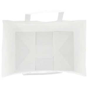 Papiertragetaschen Weiß mit Henkel 32x22x24 cm - 250 Stk.