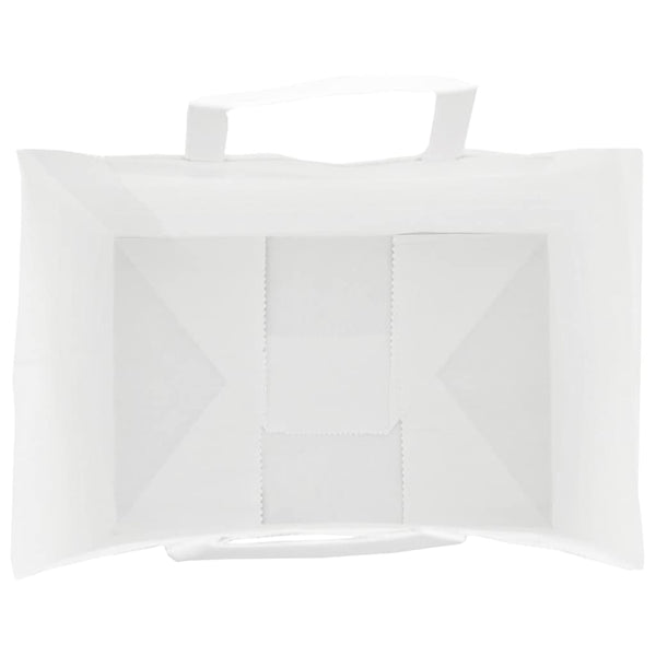 Papiertragetaschen Weiß mit Henkel 32x22x24 cm - 250 Stk.