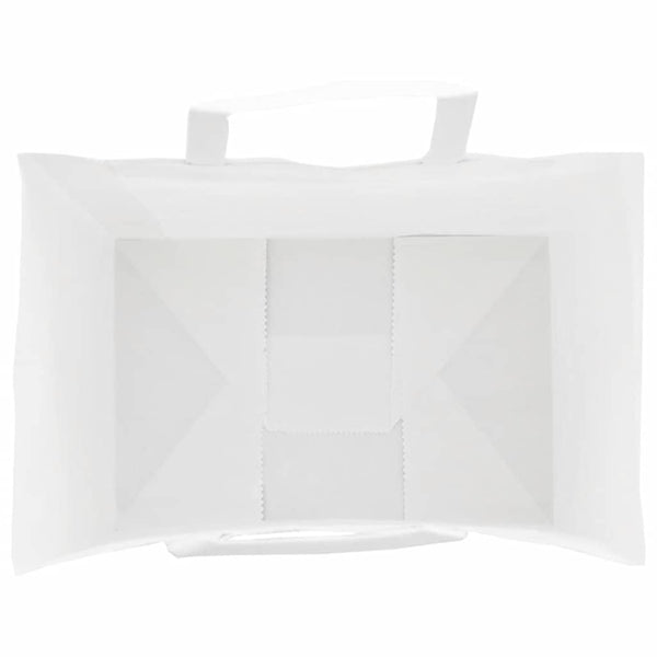 Weiße Papiertragetaschen mit Henkel, 250 Stk. 32x22x28 cm