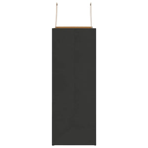 Schwarze Papiertragetaschen mit Henkel, 250 Stk. 32x17x44 cm