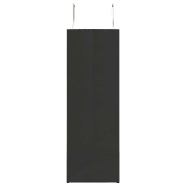 Schwarze Papiertragetaschen mit Henkeln, 250 Stk. 45x17x48 cm