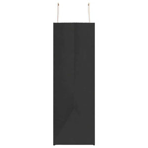 Schwarze Papiertragetaschen mit Henkeln, 250 Stk. 54x15x49 cm
