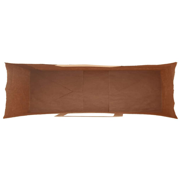 Schwarze Papiertragetaschen mit Henkeln, 250 Stk. 54x15x49 cm