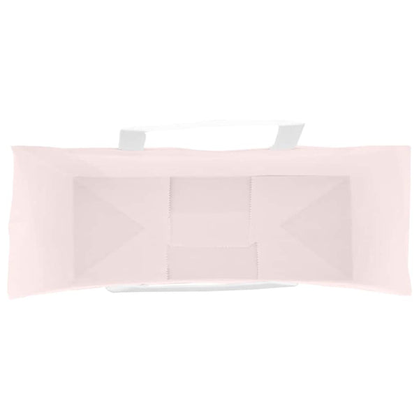 Papiertragetaschen Rosa mit Henkeln, 50 Stk.