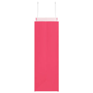 Papiertragetaschen Rosa mit Henkel, 250 Stk.