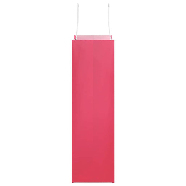 Papiertragetaschen Rosa mit Henkel, 250 Stk.