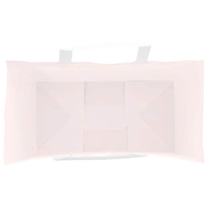 Papiertragetaschen Rosa mit Henkel, 250 Stk.