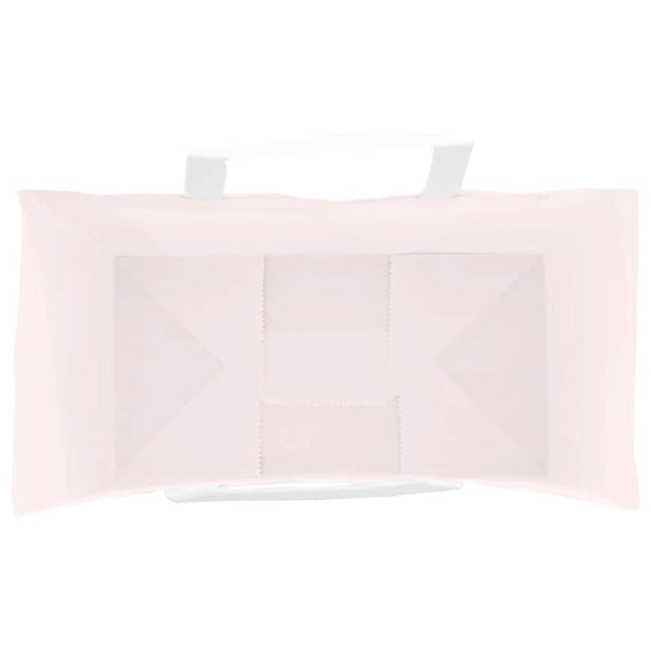 Papiertragetaschen Rosa mit Henkel, 250 Stk.