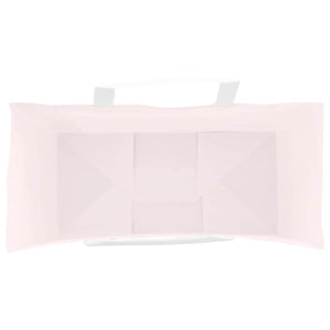 Papiertragetaschen Rosa mit Henkel, 250 Stk.