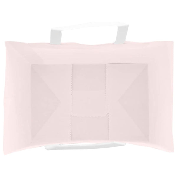 Papiertragetaschen Rosa mit Henkel, 250 Stk.