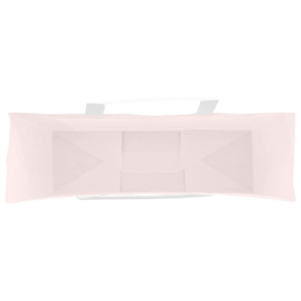 Papiertragetaschen Rosa mit Henkeln, 250 Stk.