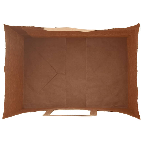 Blaue Papiertragetaschen mit Henkeln, 250 Stk. 32x22x24 cm