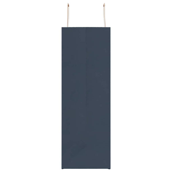 Blaue Papiertragetaschen mit Henkel, 250 Stk. 45x17x48 cm