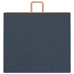 Blaue Papiertragetaschen mit Henkeln, 250 Stk.