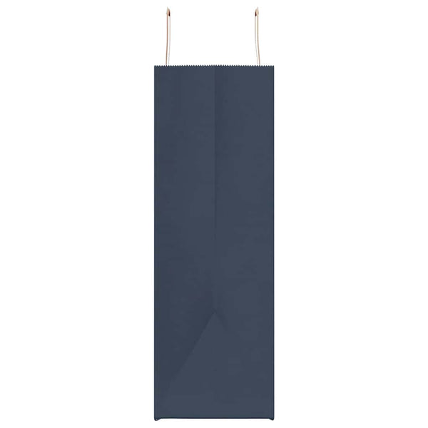 Blaue Papiertragetaschen mit Henkeln, 250 Stk.