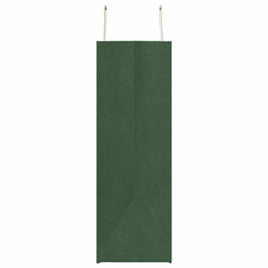 Grüne Papiertragetaschen mit Henkel, 250 Stk. 54x15x49 cm