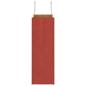 Rote Papiertragetaschen mit Henkel 26x12x35 cm, 250 Stk.