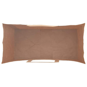 Rote Papiertragetaschen mit Henkel 26x12x35 cm, 250 Stk.