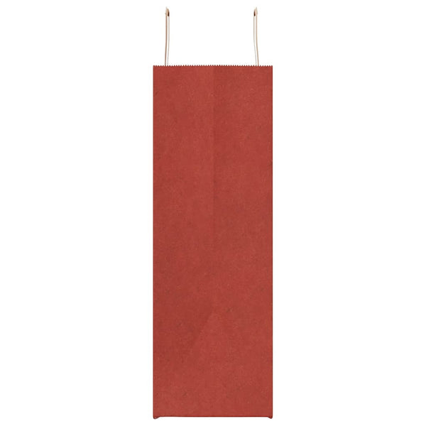 Rote Papiertragetaschen mit Henkel, 250 Stk.