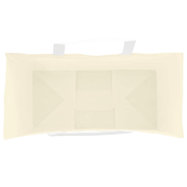 Gelbe Papiertragetaschen mit Griff, 50 Stk. 18x8x22 cm