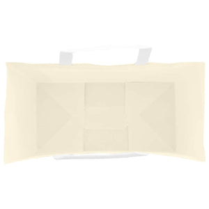 Gelbe Papiertragetaschen mit Henkeln, 250 Stk.