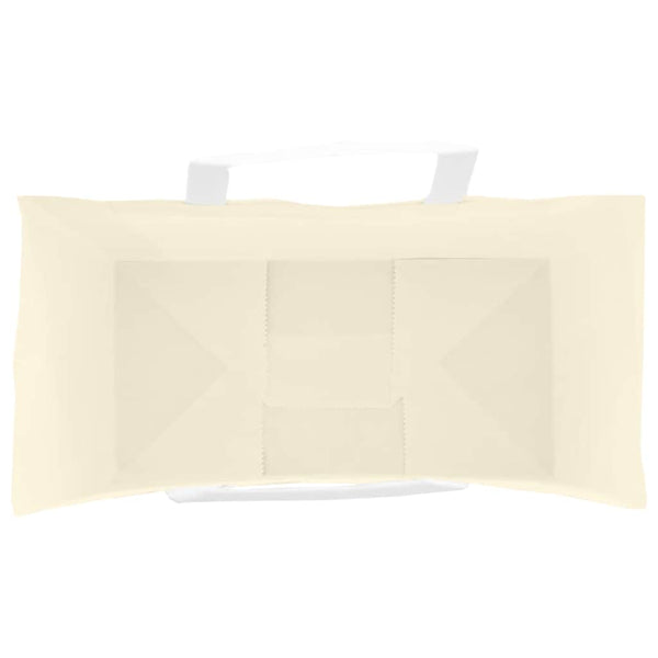 Gelbe Papiertragetaschen mit Henkeln, 250 Stk.