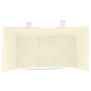 Gelbe Papiertragetaschen mit Henkeln, 250 Stk.