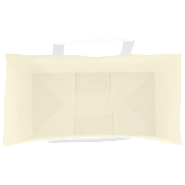 Gelbe Papiertragetaschen mit Henkeln, 250 Stk.