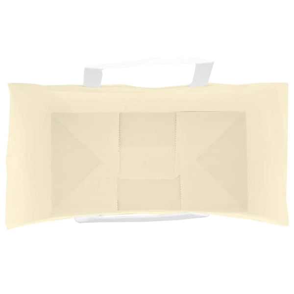 Gelbe Papiertragetaschen mit Griff, 250 Stk. 32x17x25 cm