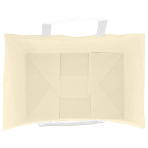 Gelbe Papiertragetaschen mit Henkel, 250 Stk.