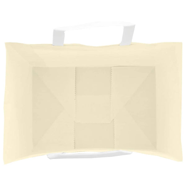 Gelbe Papiertragetaschen mit Henkel, 250 Stk.