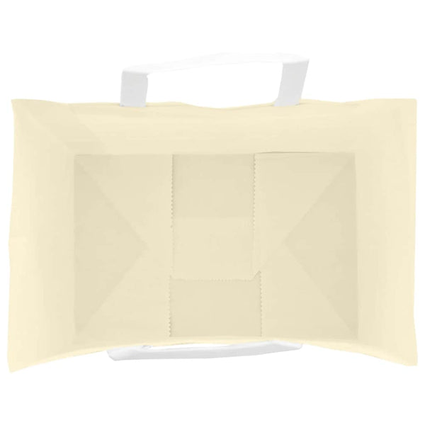 Gelbe Papiertragetaschen mit Henkel, 250 Stk.