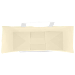 Gelbe Papiertragetaschen mit Henkeln, 250 Stk. 45x17x48 cm
