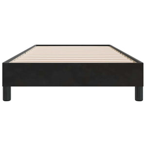 Boxspringbett Schwarz 90x210 cm Samt