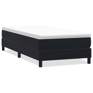 Boxspringbett Schwarz 100x210 cm Samt