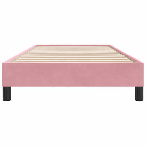 Boxspringbett Rosa 100x210 cm Samt