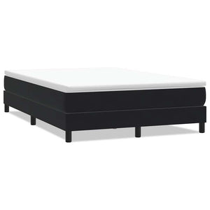 Boxspringbett Schwarz Samt 160x210 cm (Ohne Matratze)