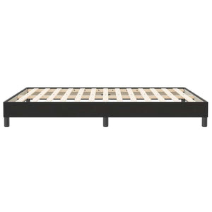Boxspringbett Schwarz Samt 160x210 cm (Ohne Matratze)