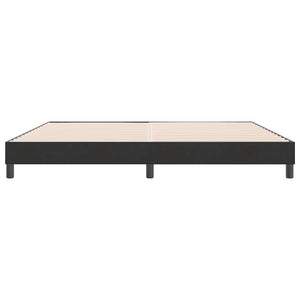 Boxspringbett Schwarz 180x210 cm Samt