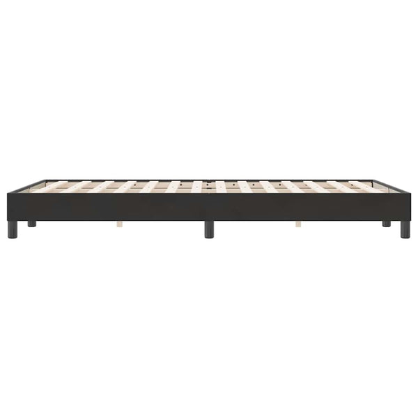 Boxspringbett Schwarz 120x220 cm Samt Ohne Matratze