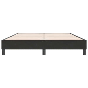 Boxspringbett Schwarz 140x220 cm Samt