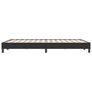 Boxspringbett Schwarz 140x220 cm Samt