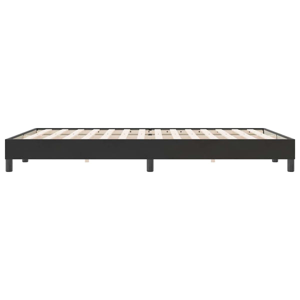 Boxspringbett Schwarz 140x220 cm Samt